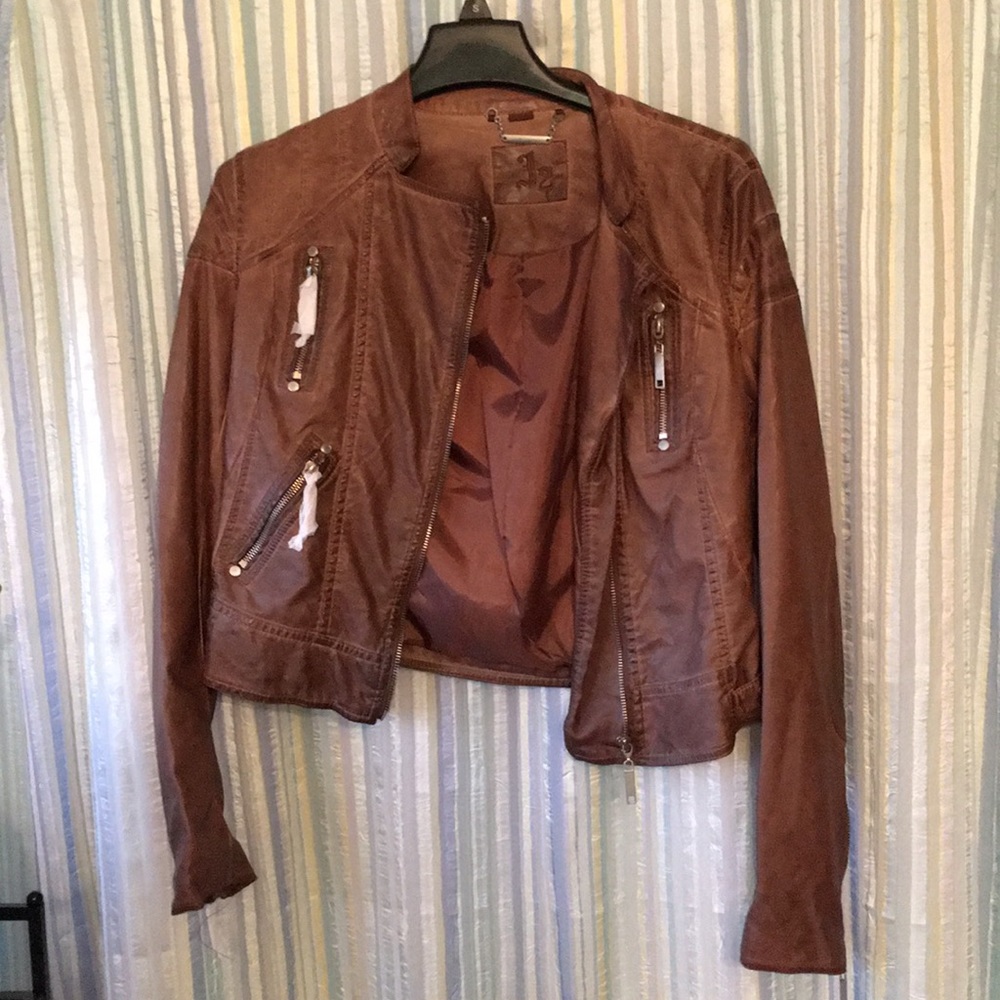 Leather jacket